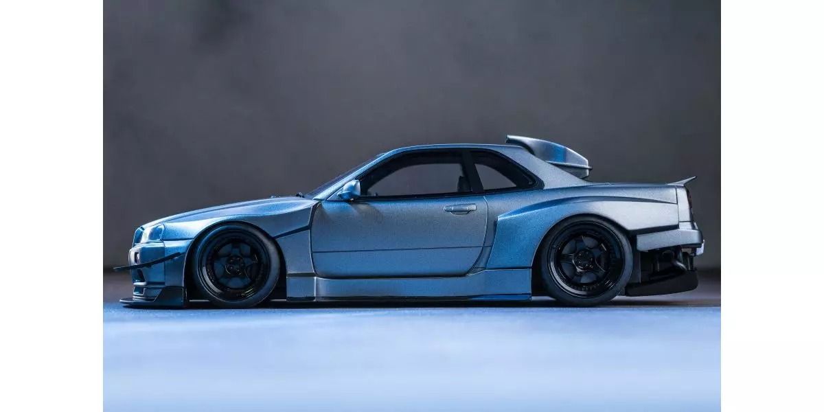 Kyosho 1:18 Nissan Skyline GT-R R34 KS Model - image 4