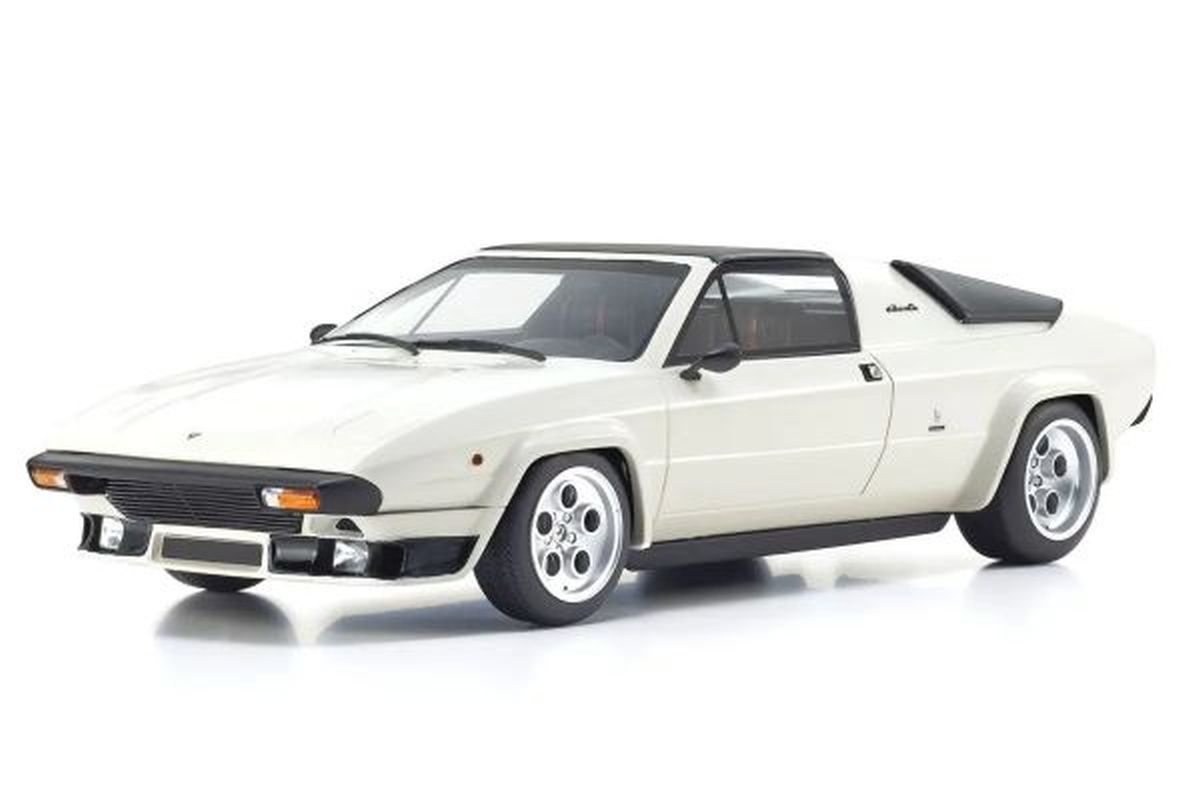 Kyosho 1/18 Lamborghini Silhouette P300 White Resin Model