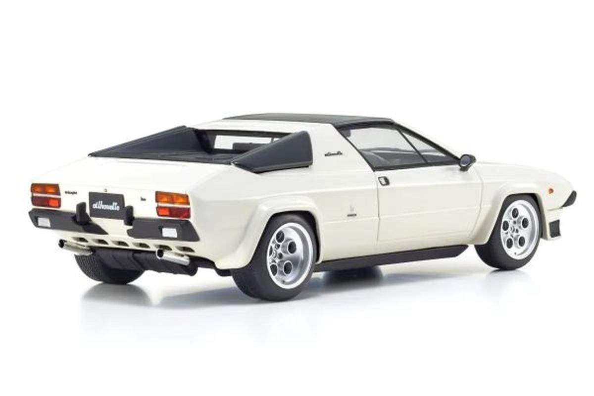Kyosho 1/18 Lamborghini Silhouette P300 White Resin Model