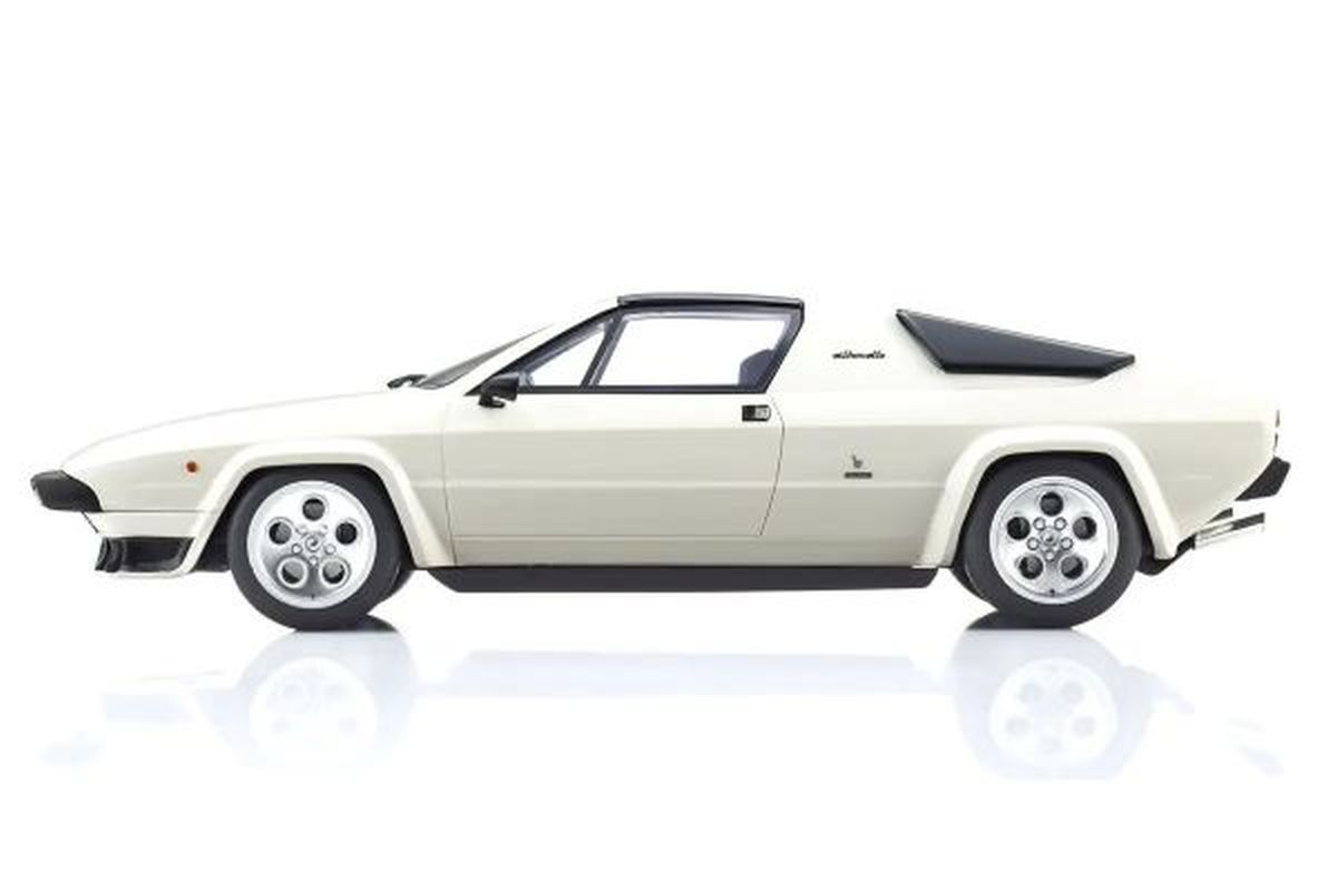 Kyosho 1/18 Lamborghini Silhouette P300 White Resin Model