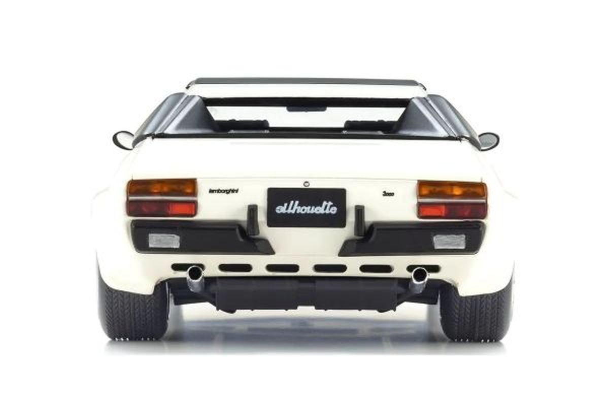 Kyosho 1/18 Lamborghini Silhouette P300 White Resin Model
