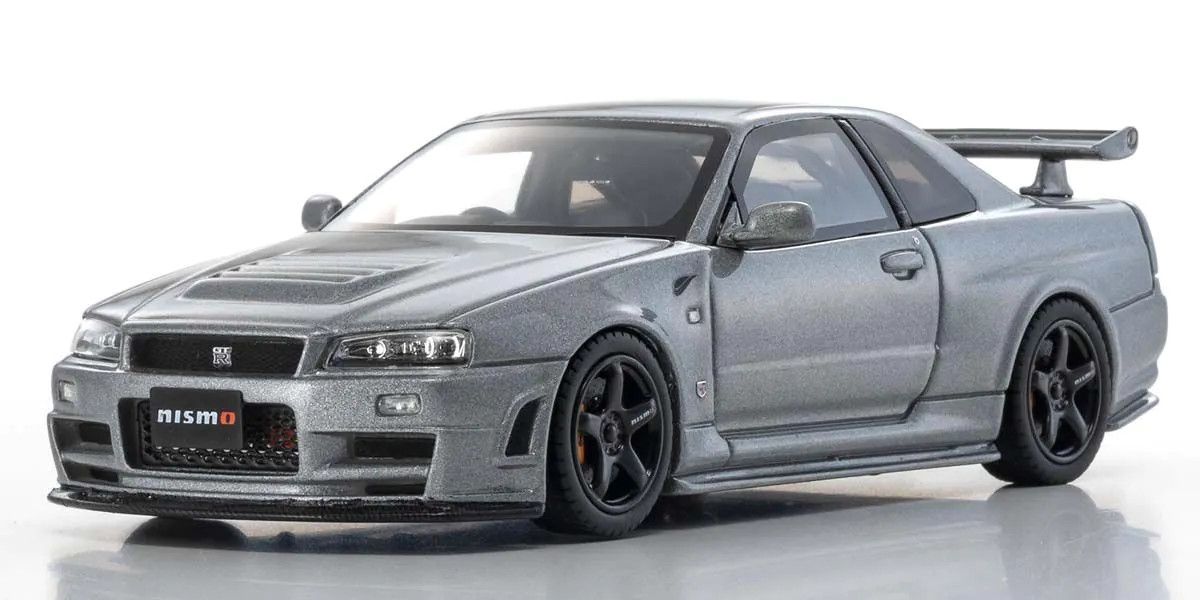 Kyosho 1/43 Scale Nissan Skyline GT-R R34 NISMO Grand Touring Car KSR43106GR