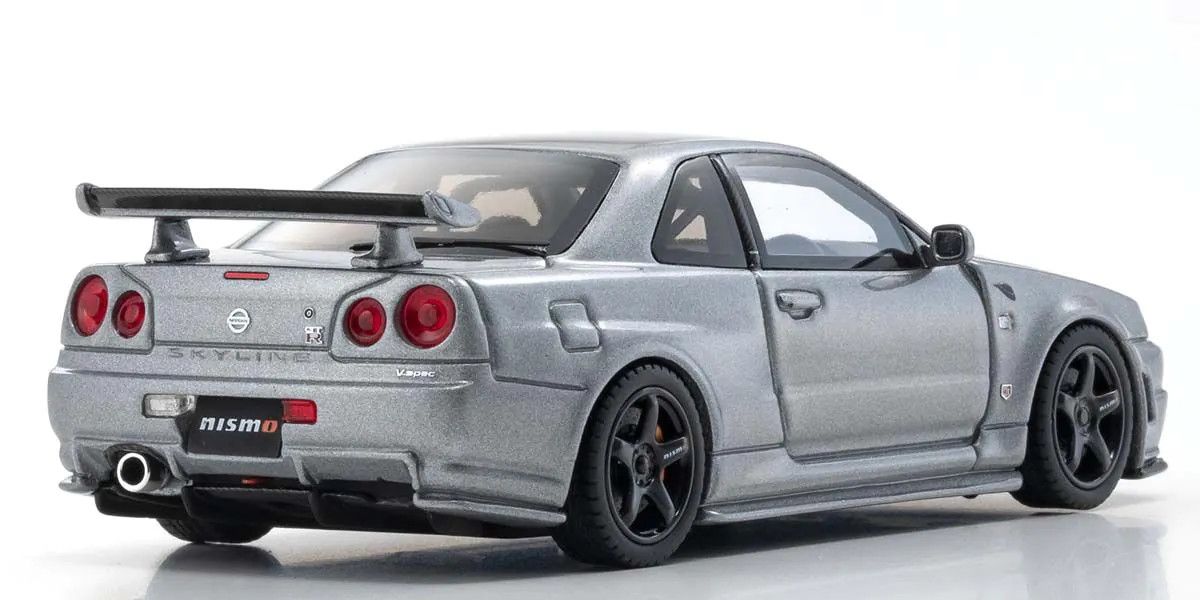 Kyosho 1/43 Scale Nissan Skyline GT-R R34 NISMO Grand Touring Car KSR43106GR