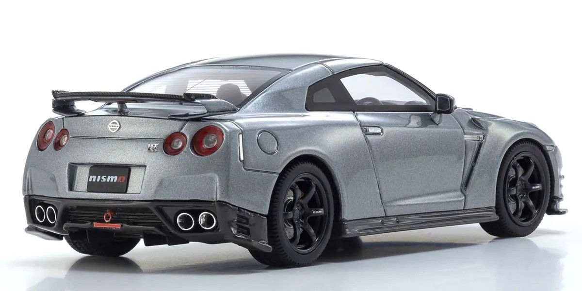 Kyosho 1/43 Scale Nissan GT-R R35 NISMO Grand Touring Car (Gray) KSR43110GR