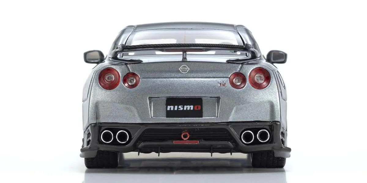 Kyosho 1/43 Scale Nissan GT-R R35 NISMO Grand Touring Car (Gray) KSR43110GR