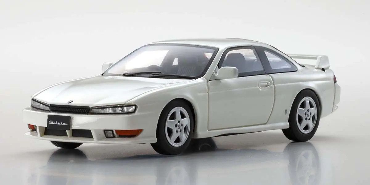 Kyosho Original 1/43 Nissan Silvia K's (S14) White KSR43112W