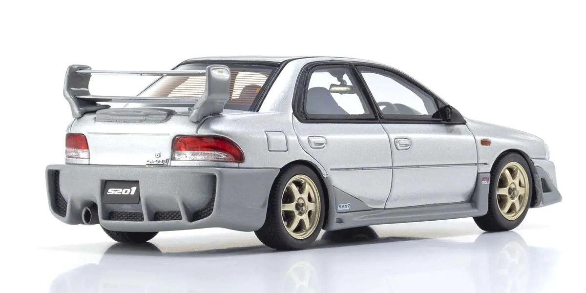 Kyosho Original Diecast 1/43 Subaru Impreza S201 (Silver) KSR43117S