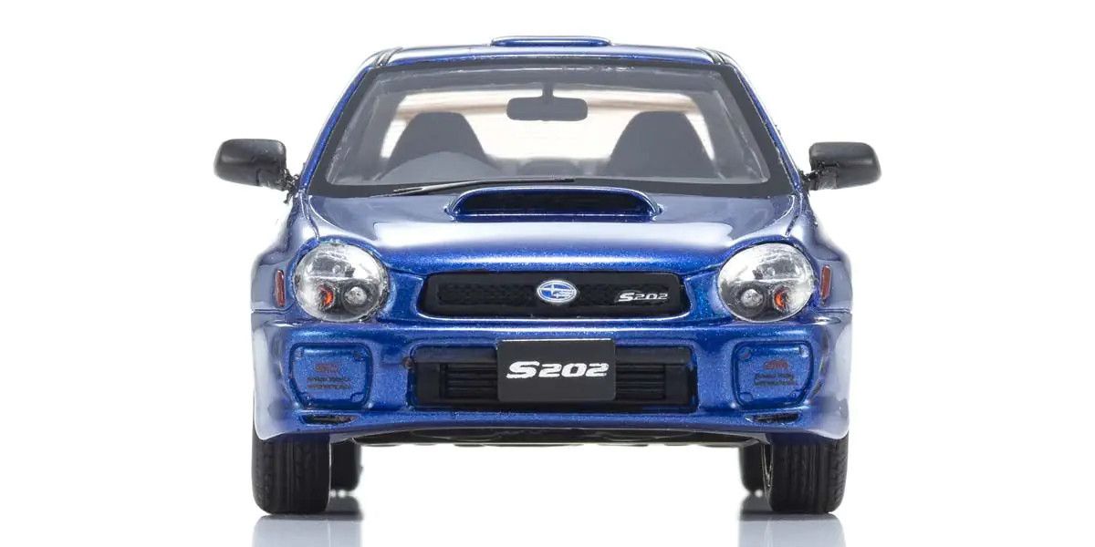 Kyosho Original Diecast 1/43 Subaru Impreza S202 Blue KSR43118BL