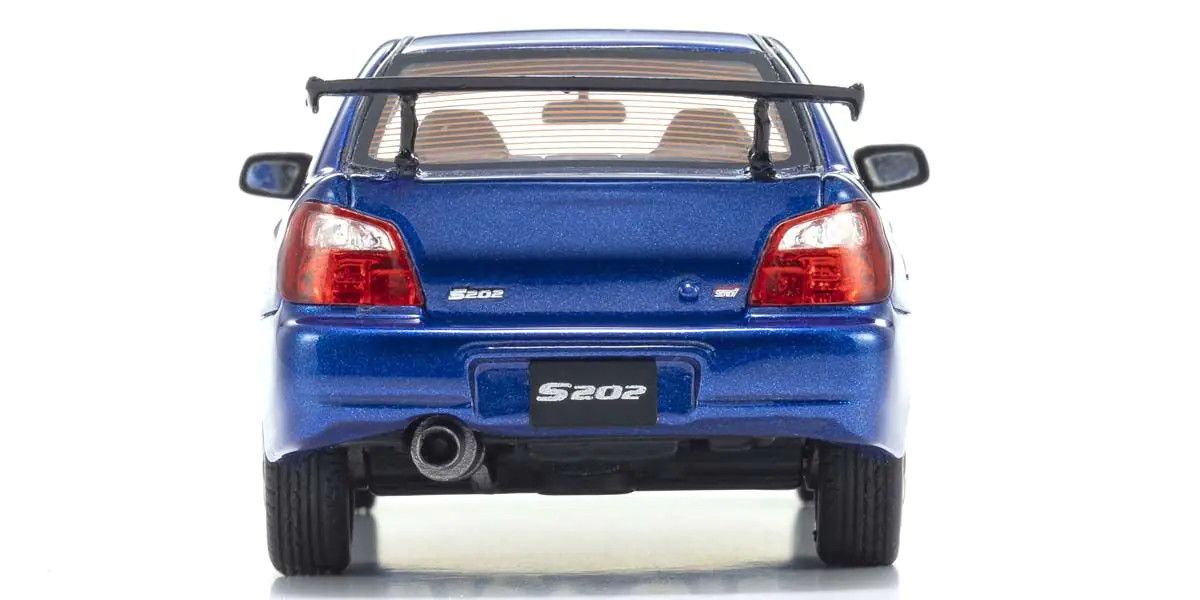 Kyosho Original Diecast 1/43 Subaru Impreza S202 Blue KSR43118BL