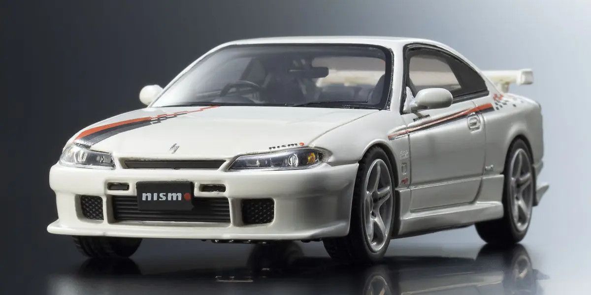 Kyosho 1/43 Nissan Silvia Nismo (White) Diecast Car KSR43125W