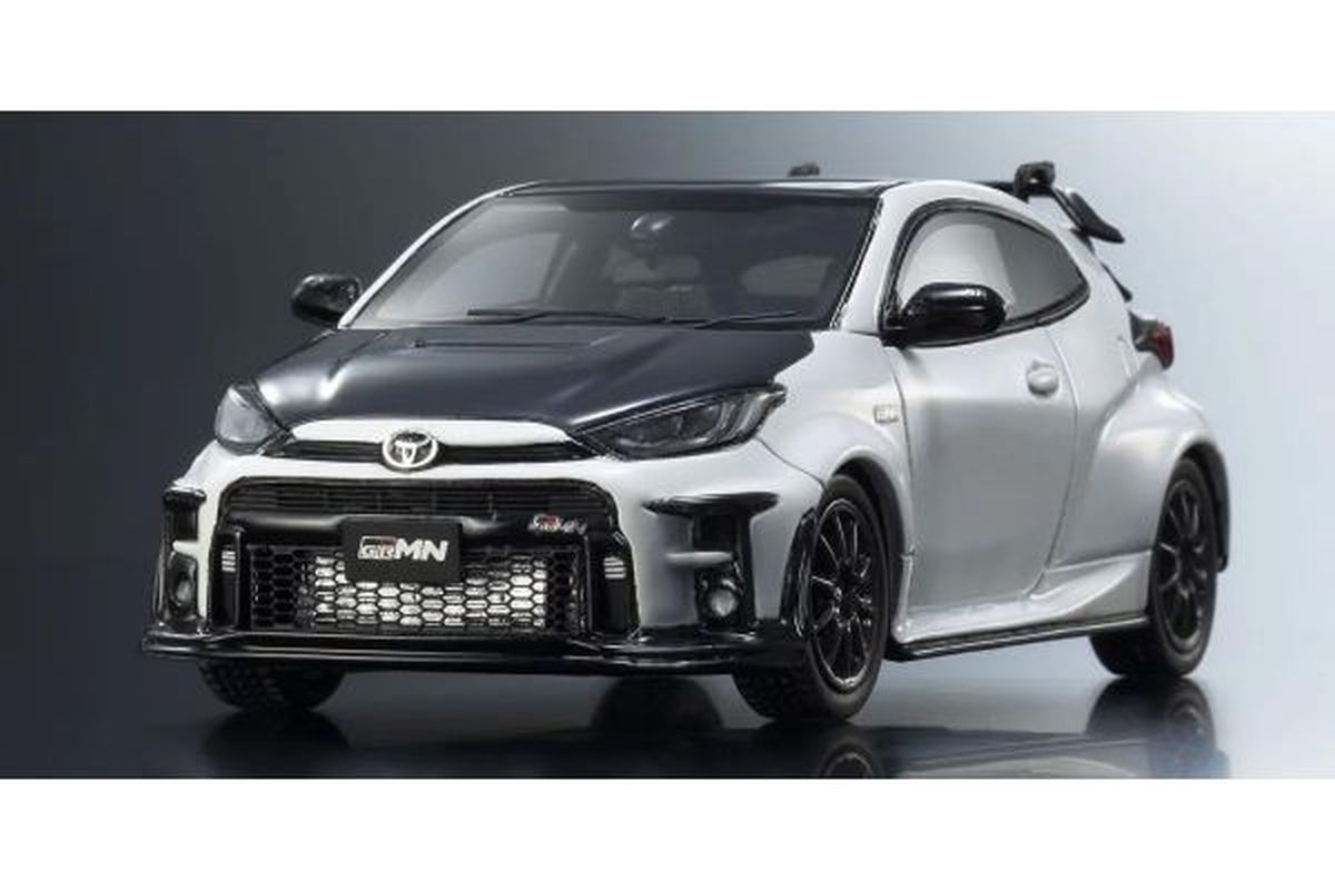 Kyosho 1/43 Toyota GRMN Yaris White Resin Model