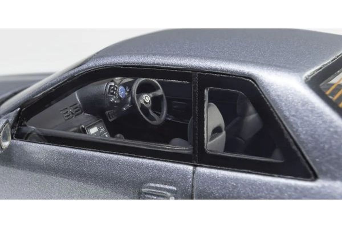Kyosho 1/43 Nissan Skyline GTS-T Type M R32 Gray Resin Model