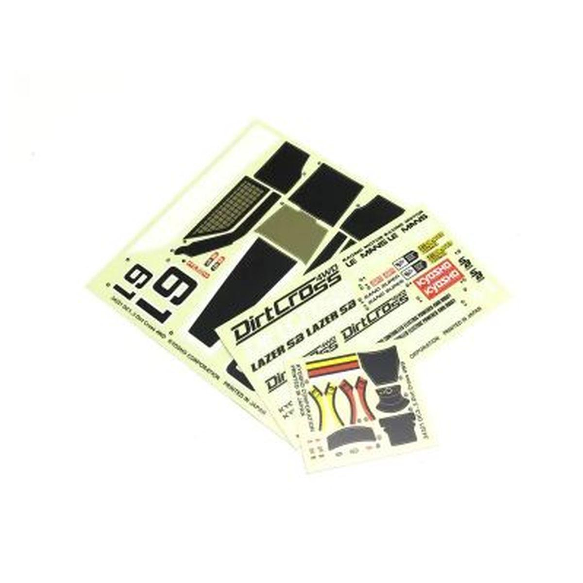Decal Set for Lazer SB Dirt Cross 4WD Body | Kyosho