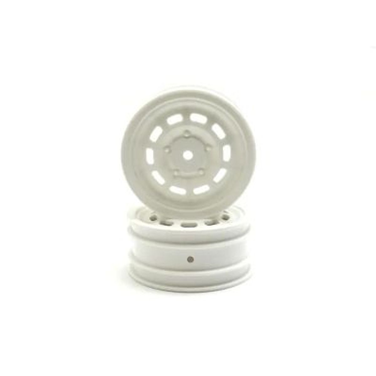 2.2" 10-Hole Front Wheel White 2-Pack for Lazer SB Dirt Cross | Kyosho
