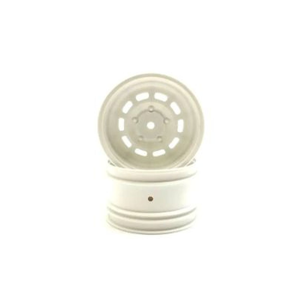 2.2" 10-Hole Rear Wheel White 2-Pack for Lazer SB Dirt Cross | Kyosho