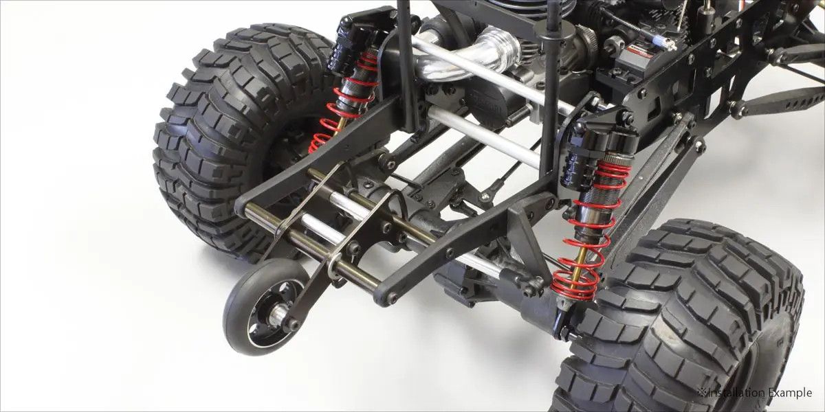 Kyosho CNC Wheelie Tire Set (MAD Series/FO-XX) MAW020B