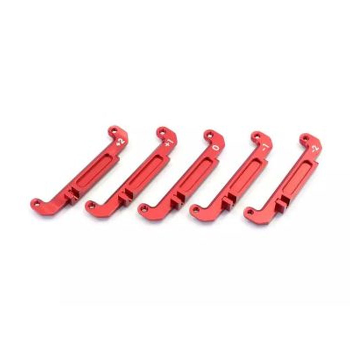 Aluminum Setting Steering Plate Set Red for Mini-Z Buggy | Kyosho