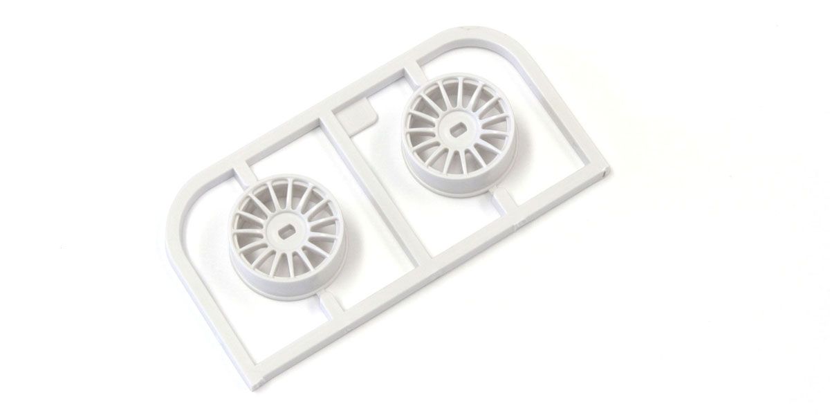 Kyosho Multi Wheel N/Offset 0 (White/AWD/2pcs) MDH100W-N0