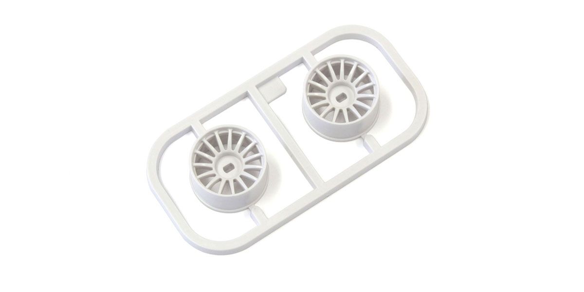 Kyosho Multi Wheel W/Offset 1 (White/AWD/2pcs) MDH100W-W1