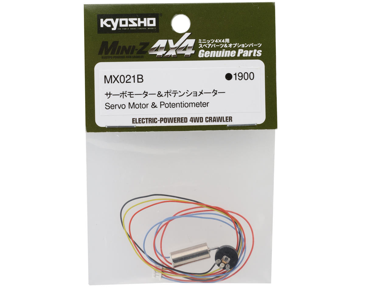 Kyosho Mini-Z MX-01 4x4 Servo Motor & Potentiometer Set MX021B