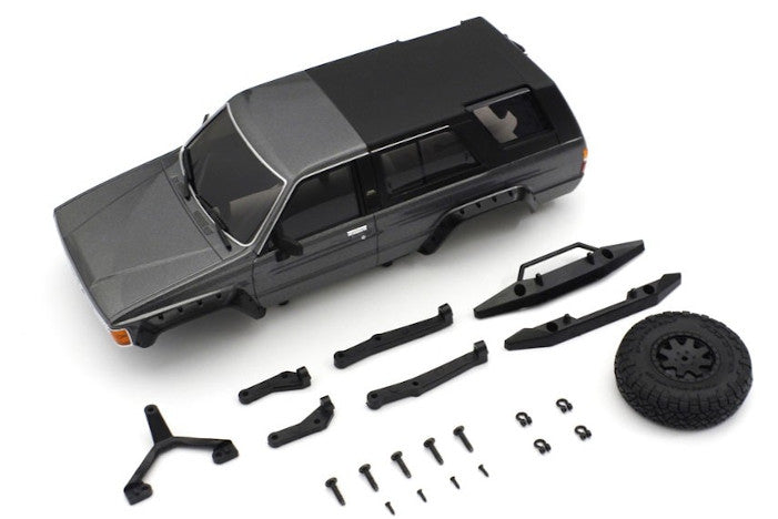 Kyosho Grey Metallic Toyota 4 Runner Body for Mini-Z 4x4 Default Title