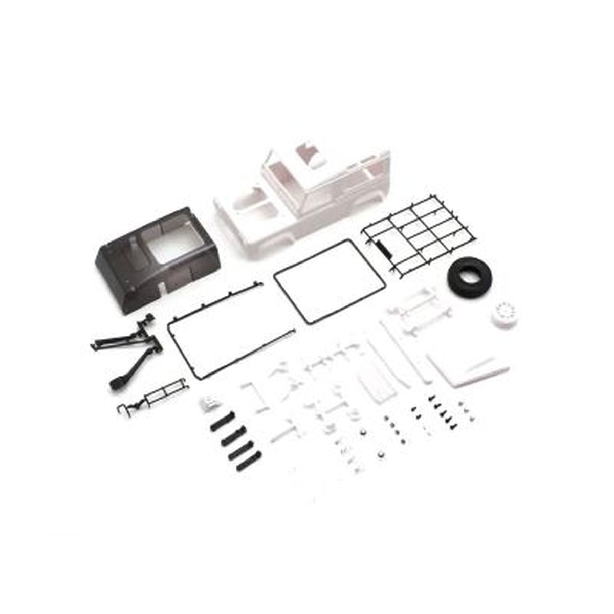 Land Rover Defender Adventure White Body for Mini-Z 4×4 | Kyosho