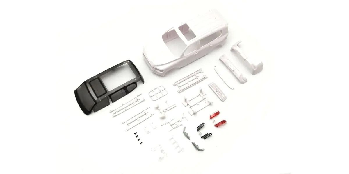 Kyosho White Body Set (Toyota Land Cruiser 300) MXN09