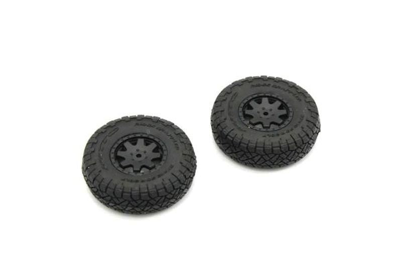 Narrow +2.5 Offset White Wheels 2-Pack for Mini-Z AWD | Kyosho