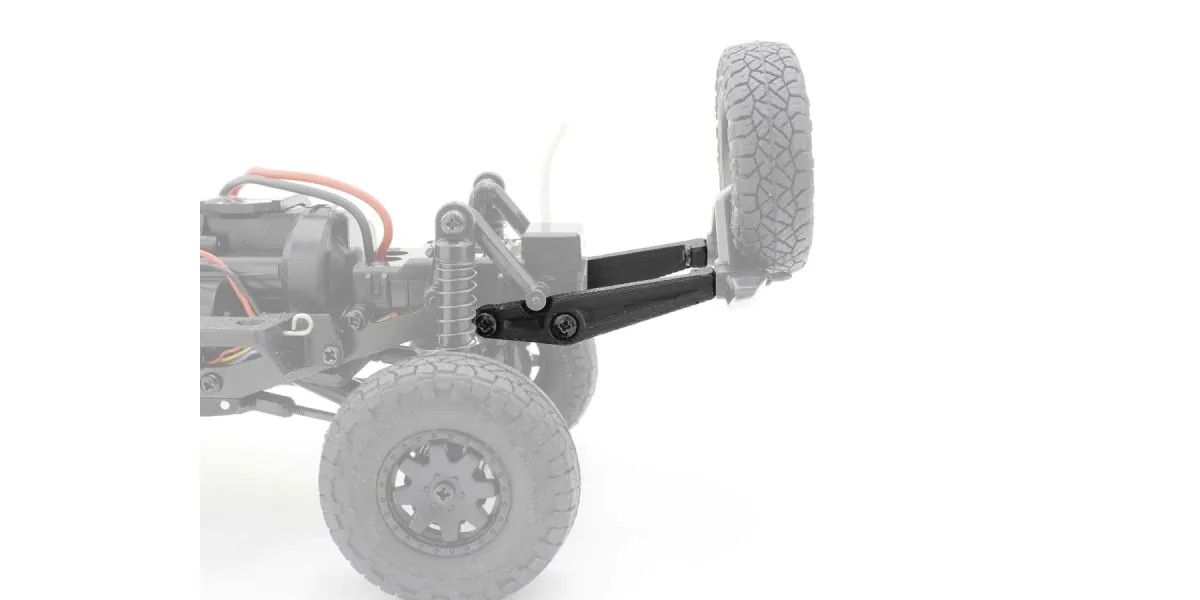 Kyosho Body Lift-Up Parts Set for Toyota 4Runner Default Title