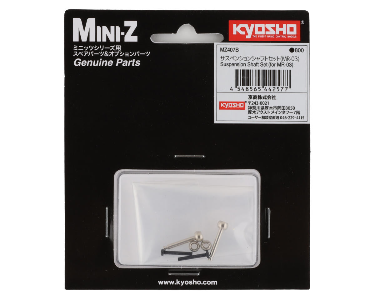 Kyosho Mini-Z MR-03 Suspension Shaft Set MZ407B