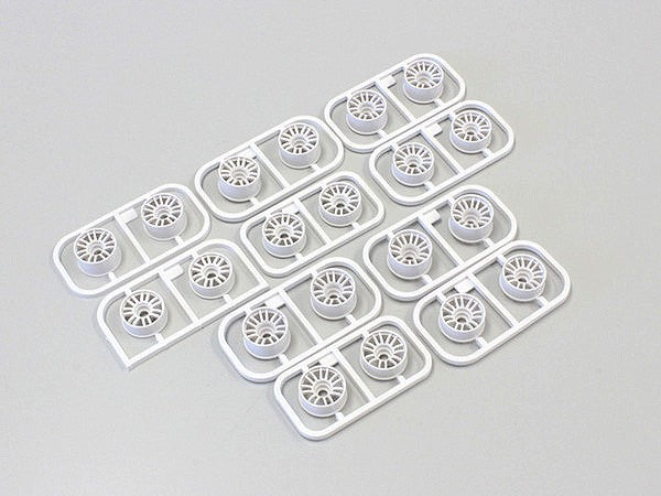 Kyosho Multi Offset Wheel Set II for Mini-Z Rays RE30 Styling White (20pcs) Default Title