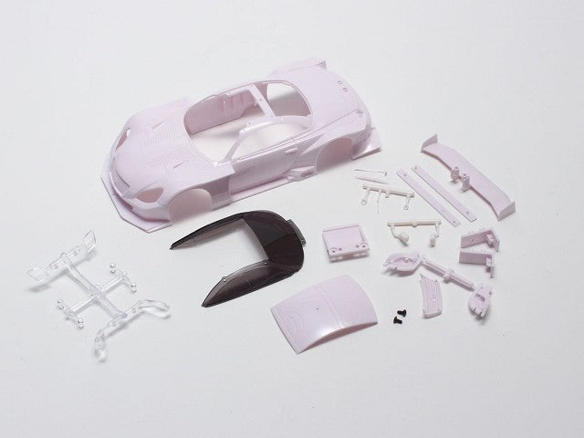 Kyosho Lexus SC430 GT500 2012 White Body Set for Mini-Z Default Title