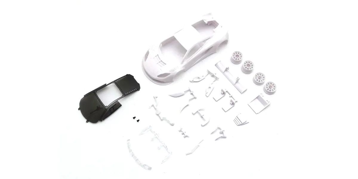 Kyosho McLaren12C GT3 2013 White Bod with Rim for RWD MZN223B