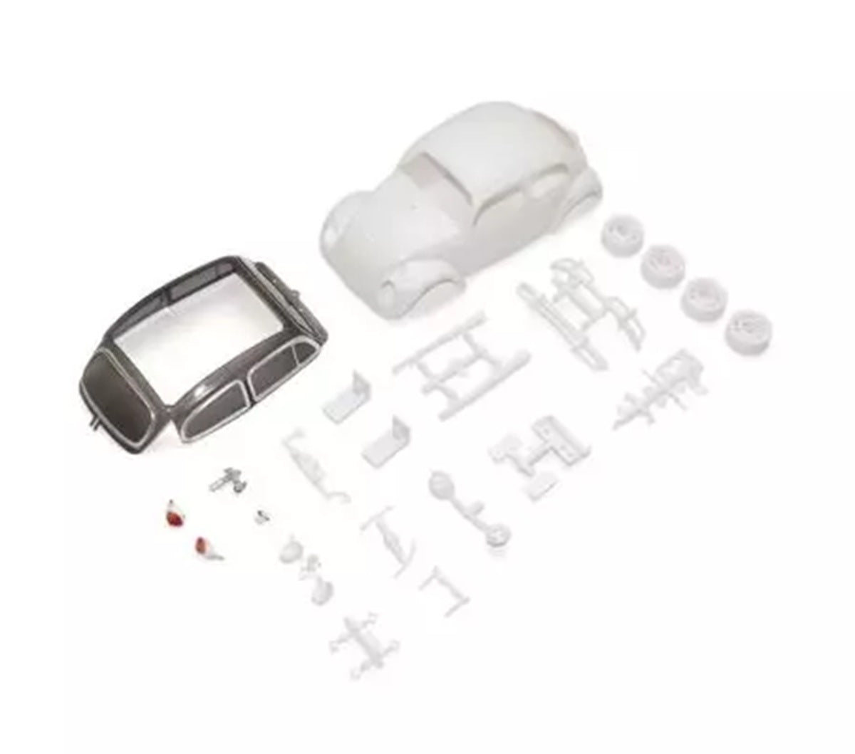 Kyosho Mini-Z VW Beetle 1966 White Body Set