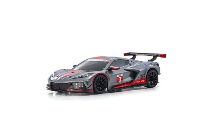 ASC MR-04W-MM Chevrolet Corvette C8.R Gunmetal/Red Body | Kyosho