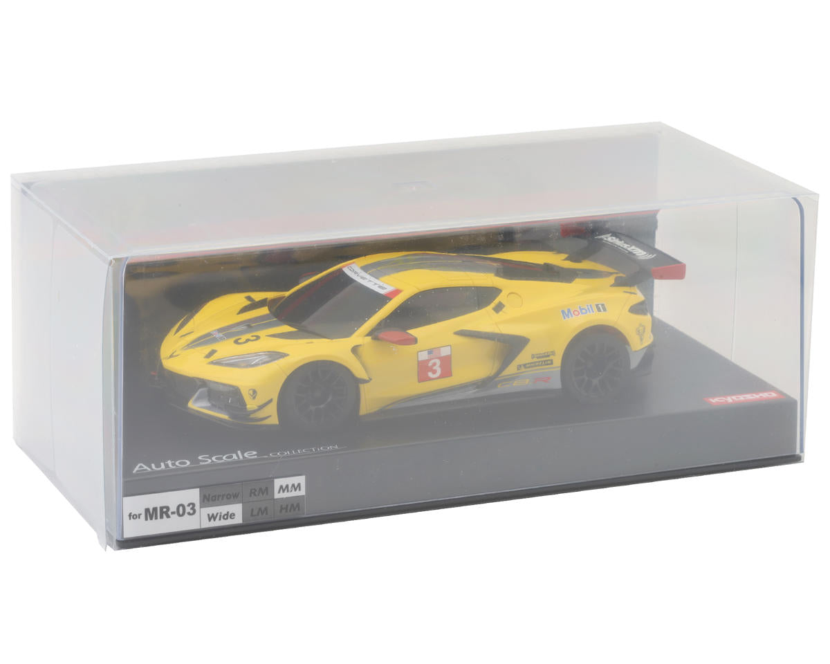 Kyosho Mini-Z MR-03 Chevrolet Corvette C8.R Pre-Painted Body (Yellow) Default Title