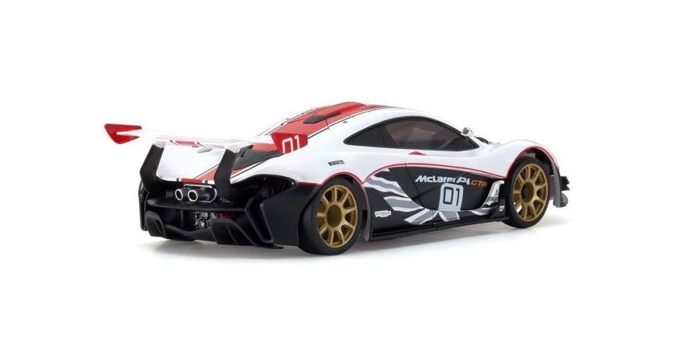 Kyosho ASC MR-03W-MM McLaren P1 GTR White / Red Body Only MZP253WR