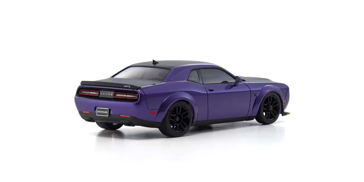 Kyosho ASC Dodge Challenger SRT Hellcat Redye Plum Crazy Body MZP451PU