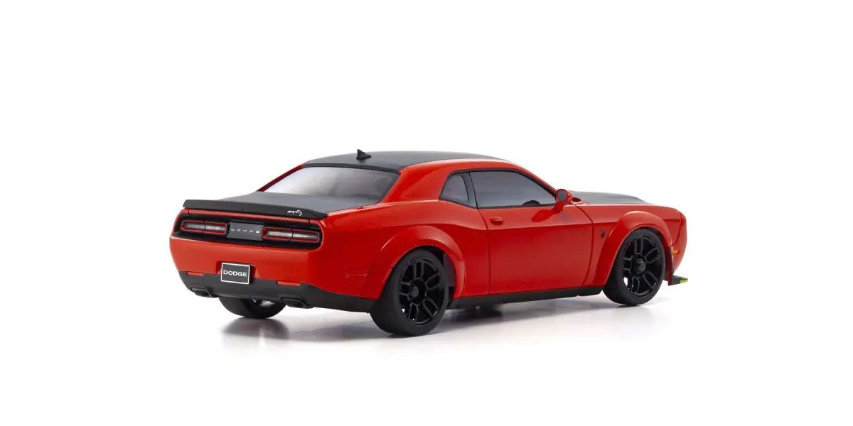 Kyosho ASC Dodge Challenger SRT Hellcat Redeye Tor Red Body MZP451R