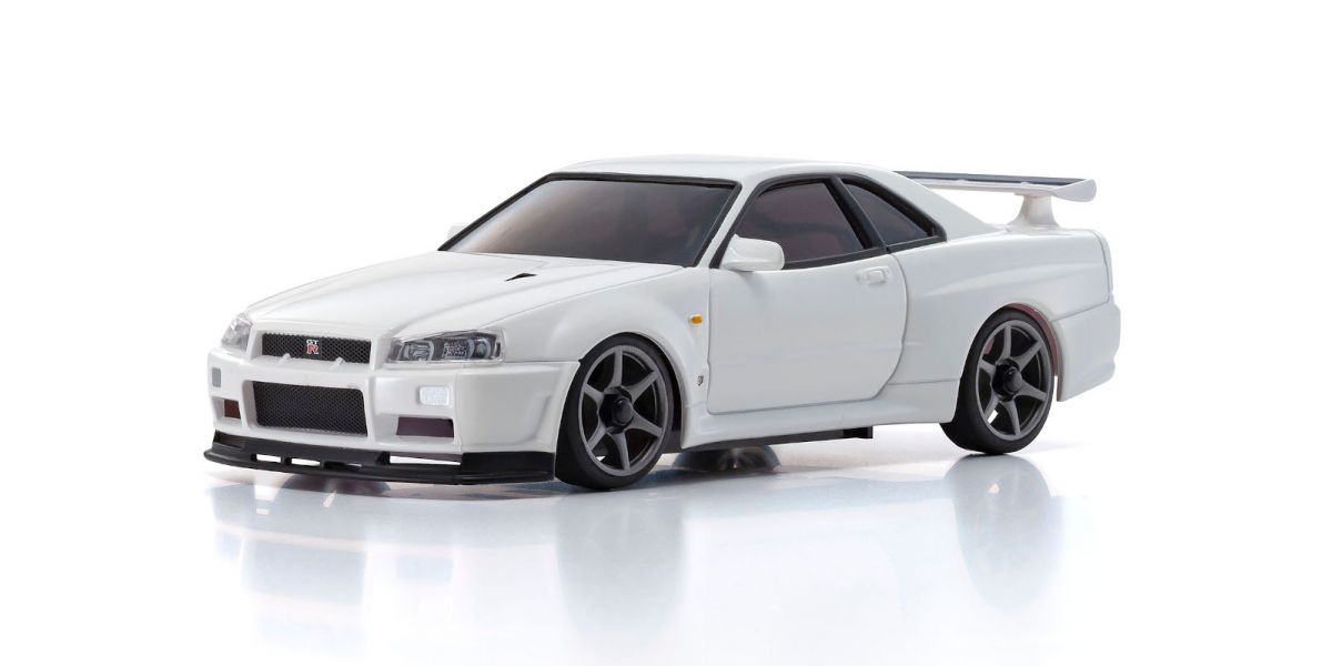 Kyosho MINI-Z ASC MA-020 AWD Nissan Skyline GT Body Only White MZP460W