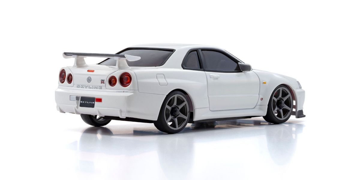 Kyosho MINI-Z ASC MA-020 AWD Nissan Skyline GT Body Only White MZP460W