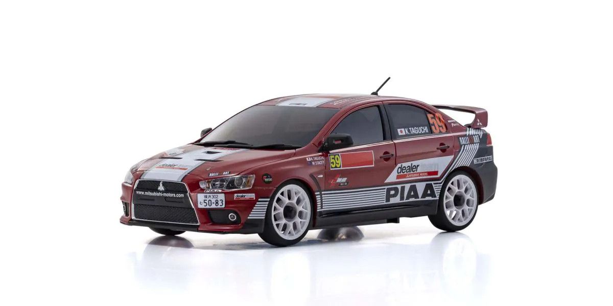 Kyosho ASC MA020 Mitsubishi Lancer Evolution X Mitsubishi Dealer