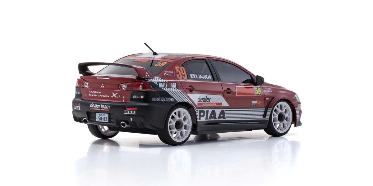 Kyosho ASC MA020 Mitsubishi Lancer Evolution X Mitsubishi Dealer