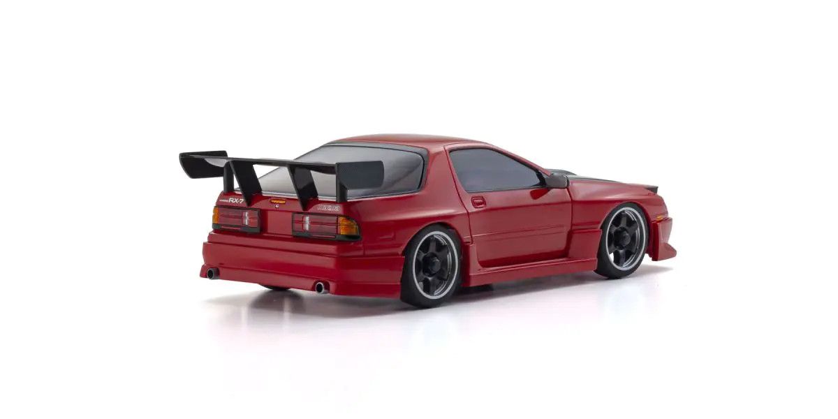 Kyosho ASC Mazda Savanna RX-7 FC3S with Aero Kit Hood, Red MZP476R