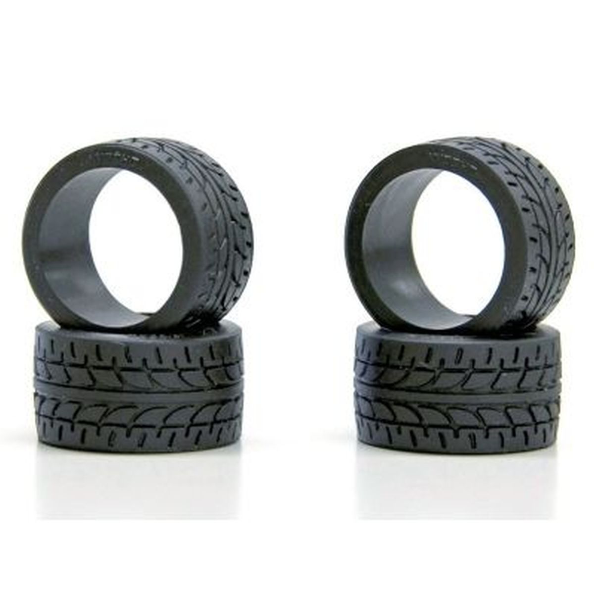 Racing Radial Wide Tire 10-Degree Soft Compound (4pcs) for Mini-Z | Kyosho