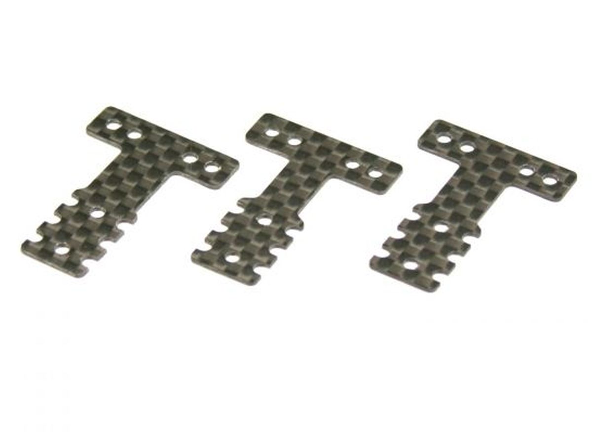 Kyosho Carbon Rear Suspension Plate Set(MM/LM) RC Upgrade Part
