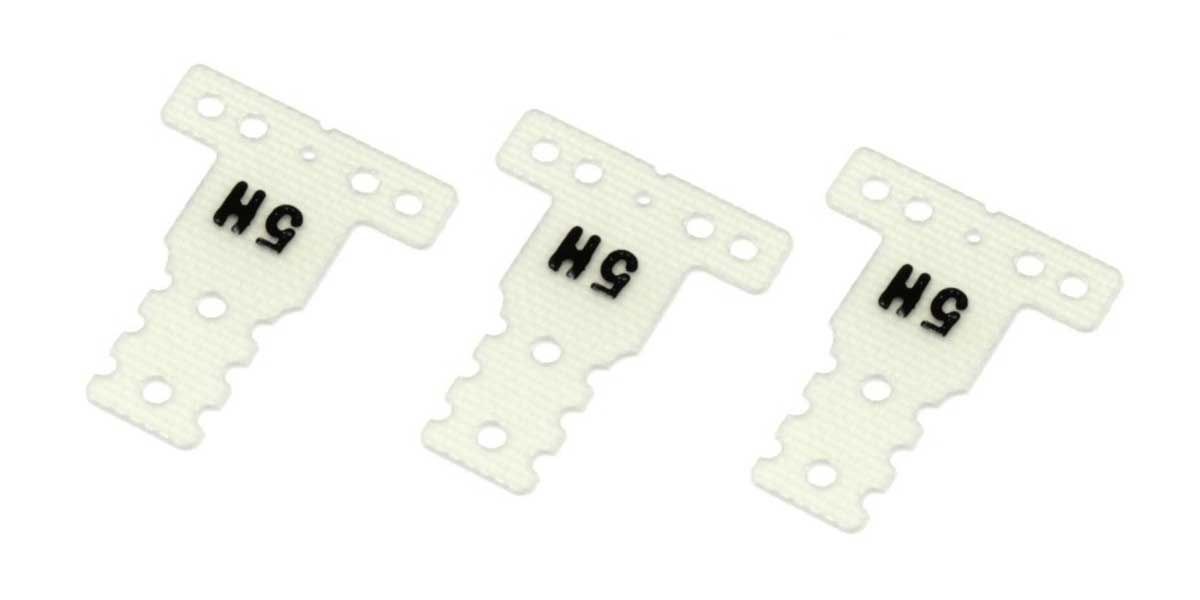 Kyosho FRP Rear Suspension Plate (0.5Hard/3pcs/MR03mm/LM/MM2) MZW437H