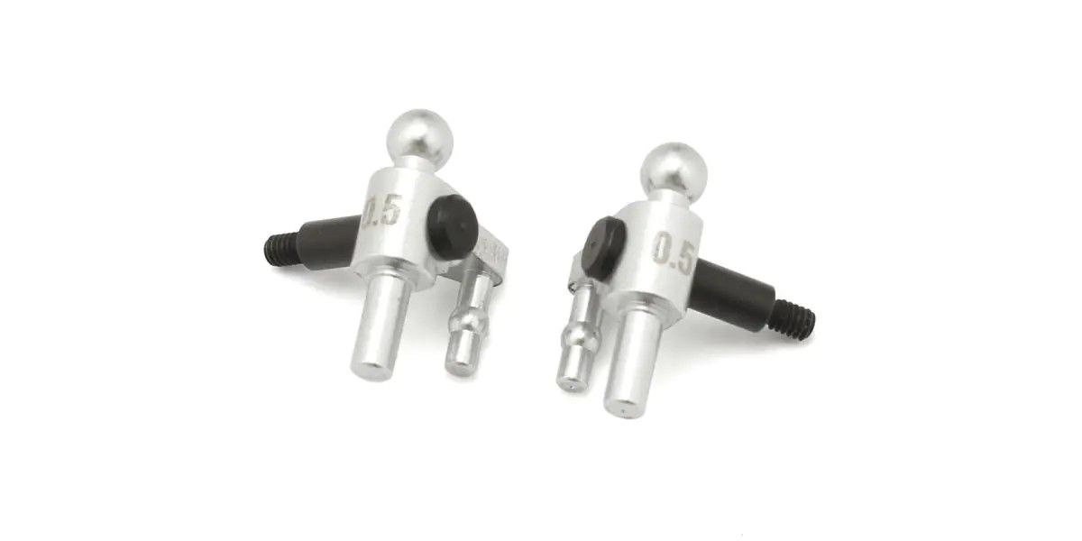 Aluminum Steering Block 0.5° Camber CNC Upgrade for Mini-Z MR-04 RWD | Kyosho