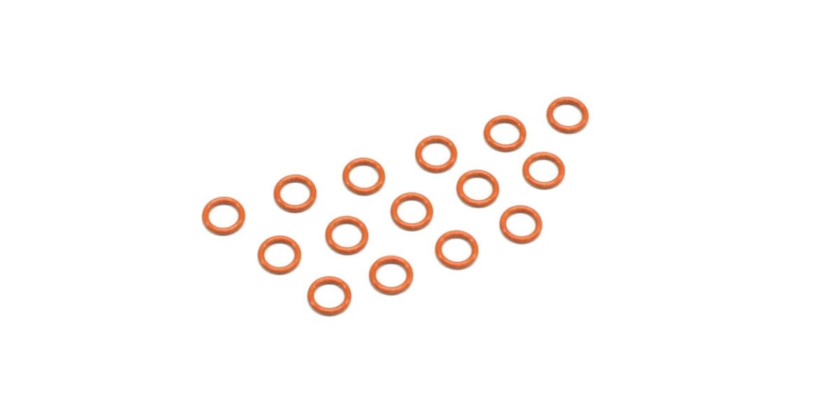 Kyosho Silicone O-Ring, (P4.5/O/Slim) 15pcs ORG045S