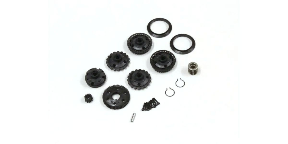 Kyosho Diff Gear Case & Pulley (Optima) OT208B